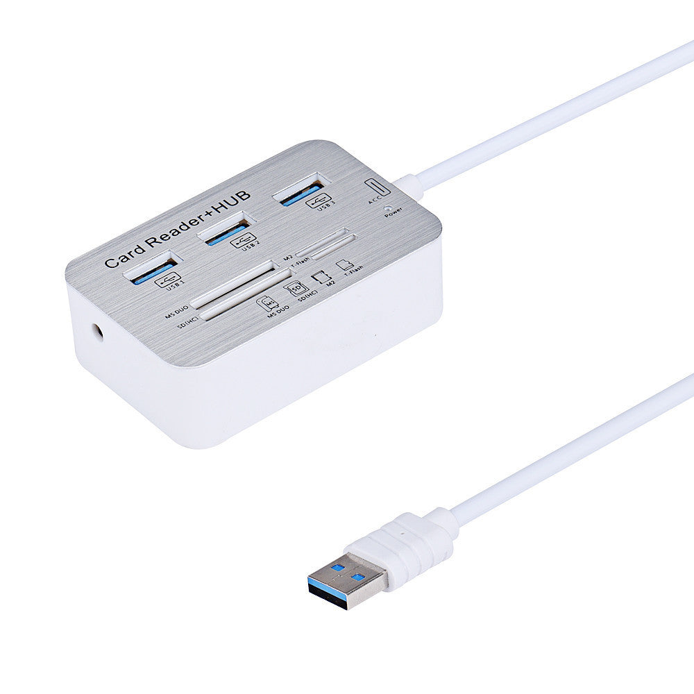 USB 3.0 Hub & Splitter - High-Speed Multi-Port Data USB Divider