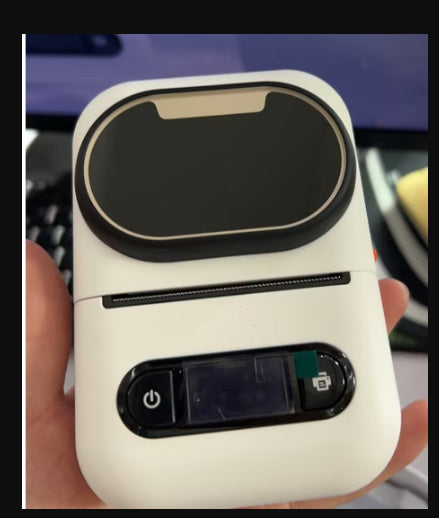 Wireless Mobile Pocket PRINTER | Portable Bluetooth Sticker & Photo Printer