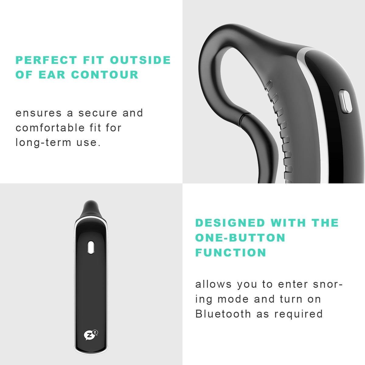 Smart Bluetooth Anti-Snoring Earset