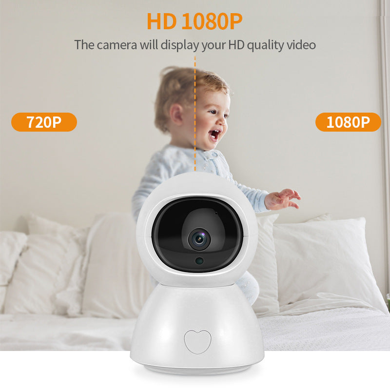 5-Inch HD Baby Monitor with Camera - Night Vision & Two-Way Talk