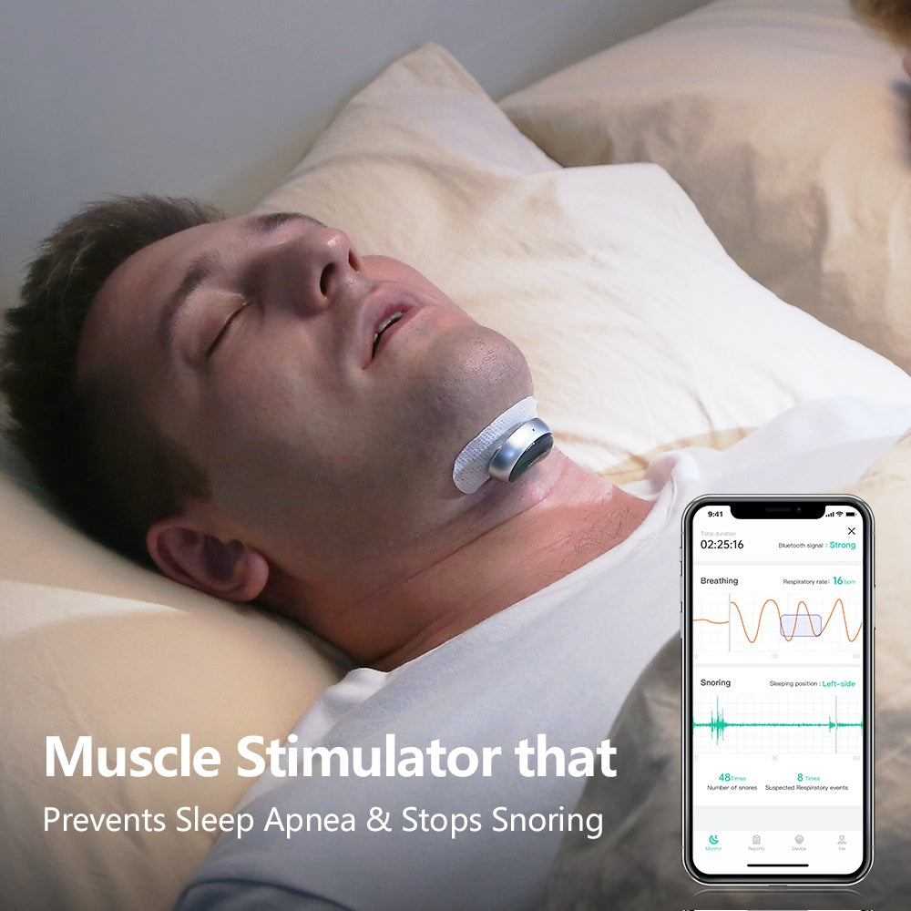 Electronic Muscle Stimulator for Snoring