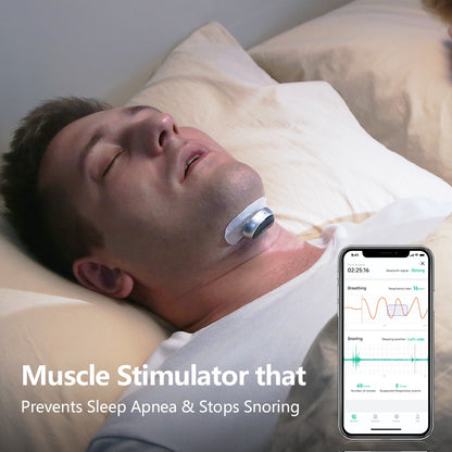 Electronic Muscle Stimulator for Snoring