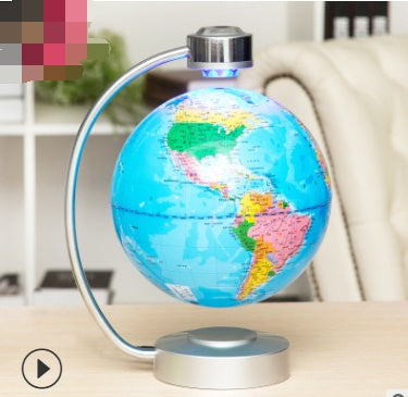 8-Inch Levitation Globe | Magnetic Suspension Desk Decor Gift