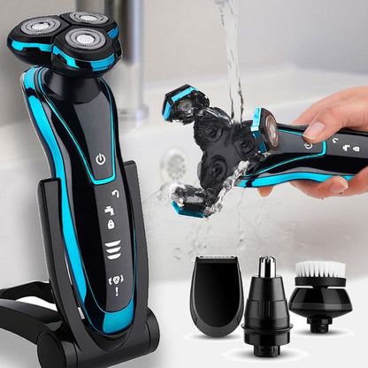 Rechargeable 4D Rotary Shaver