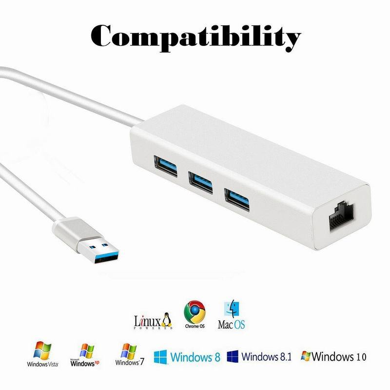 Gigabit USB 3.0 to RJ45 LAN Adapter