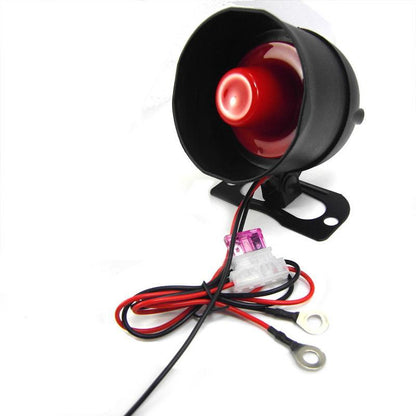 Car Alarm System with Adjustable Pre-Warning Sensitivity