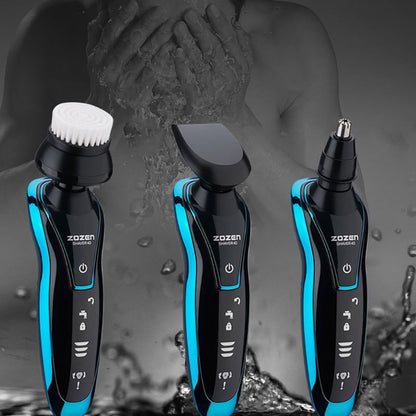 Rechargeable 4D Rotary Shaver