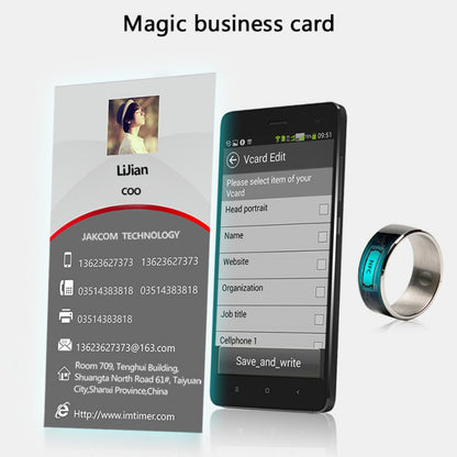 NFC Wearable Technology Ring