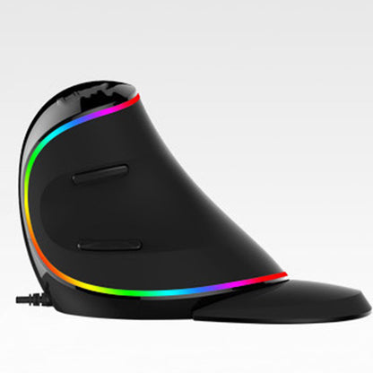 Ergonomic Snail Vertical Mouse | Wired RGB Anti-RSI Hand Strain