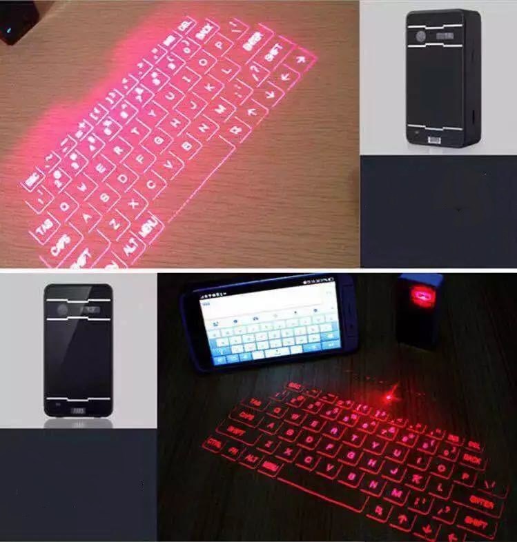 Portable Bluetooth Laser Projection Keyboard | Wireless Virtual Typing & Mouse
