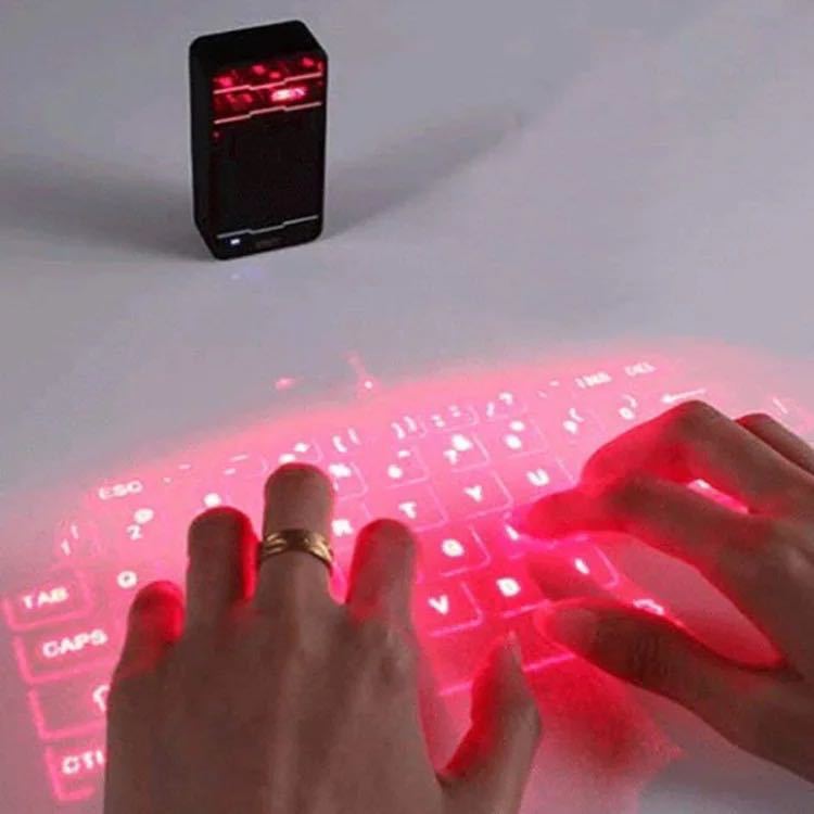 Portable Bluetooth Laser Projection Keyboard | Wireless Virtual Typing & Mouse
