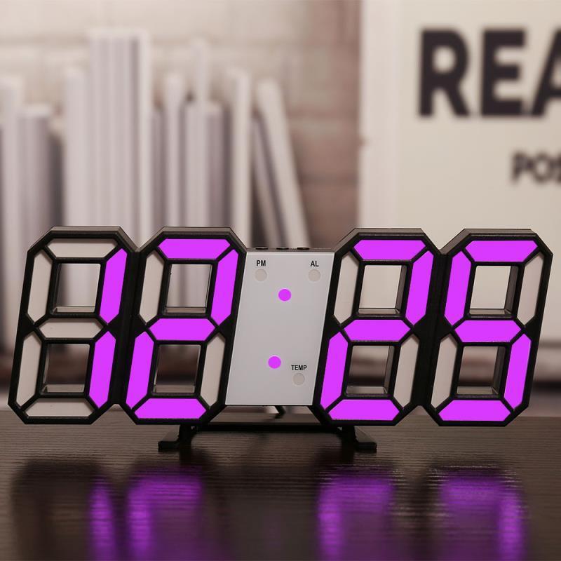 Modern 3D Wall Clock for Living Room