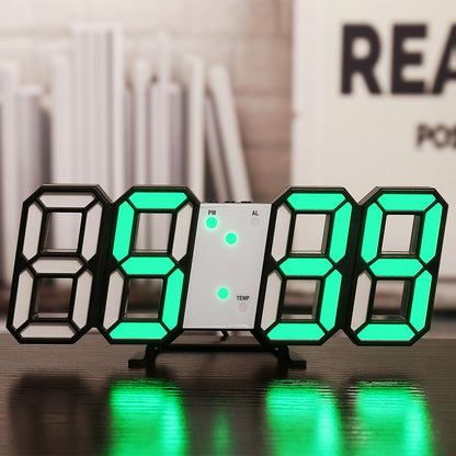 Modern 3D Wall Clock for Living Room