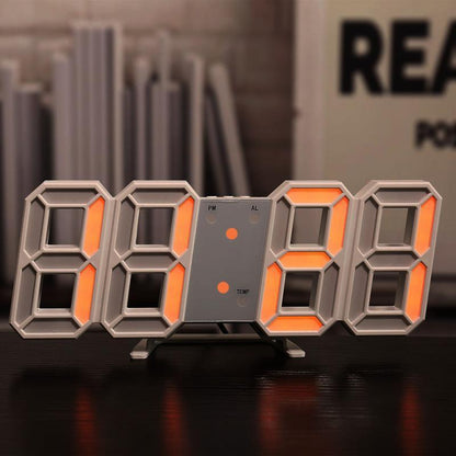 Modern 3D Wall Clock for Living Room