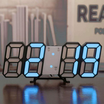 Modern 3D Wall Clock for Living Room