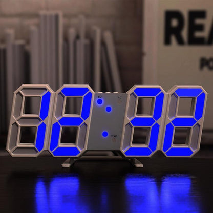 Modern 3D Wall Clock for Living Room