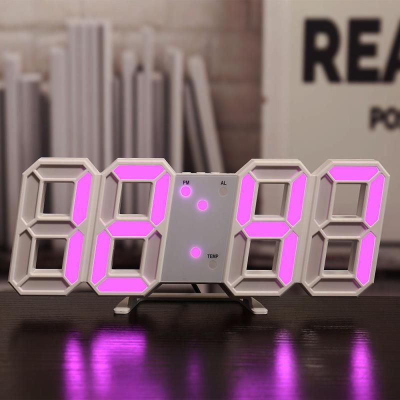 Modern 3D Wall Clock for Living Room