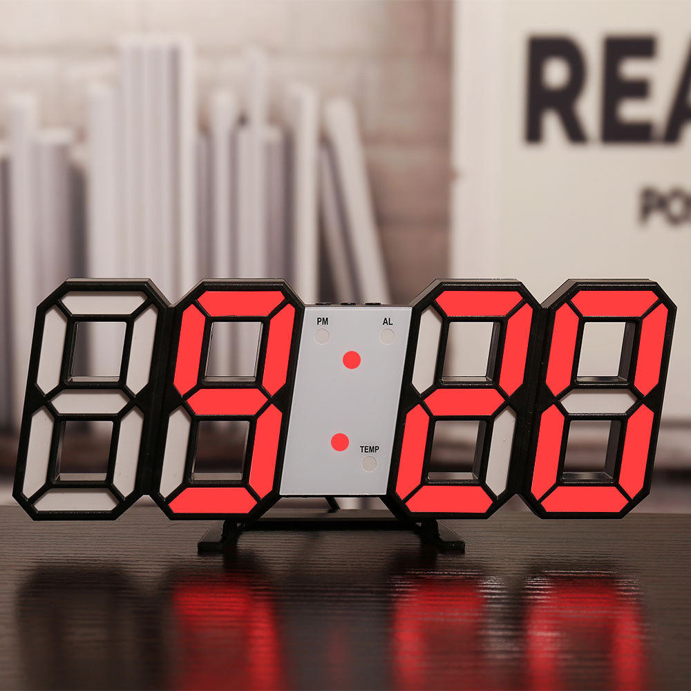 Modern 3D Wall Clock for Living Room
