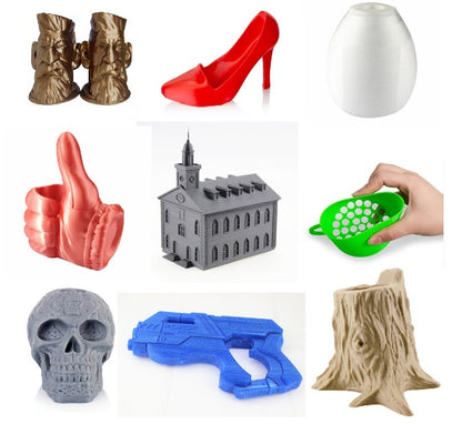 Hot Pin PLA ABS 3D FILAMENT | Professional Grade for 3D Printers & Drawing Pens