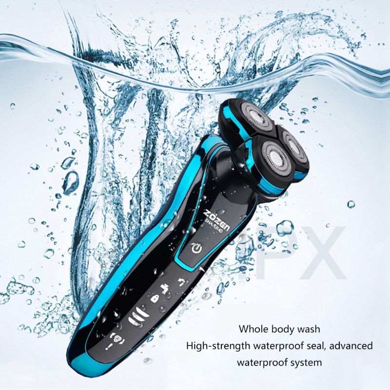 Rechargeable 4D Rotary Shaver