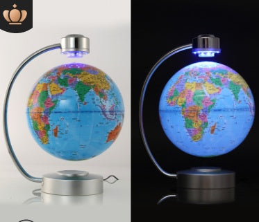 8-Inch Levitation Globe | Magnetic Suspension Desk Decor Gift