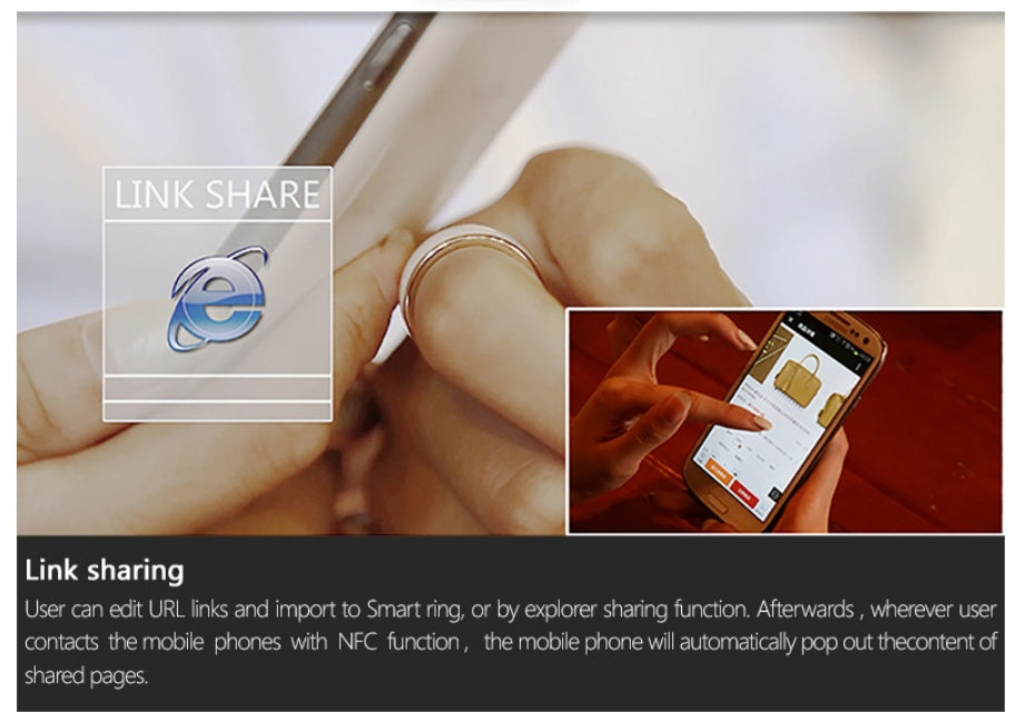 NFC Wearable Technology Ring