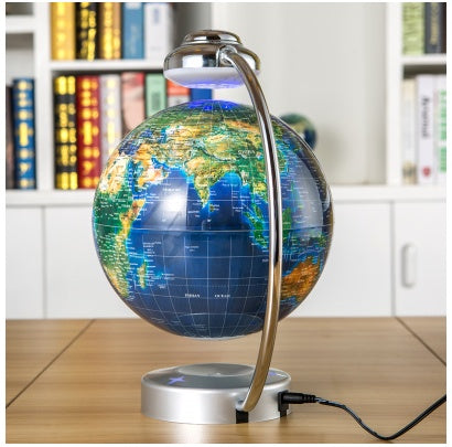 8-Inch Levitation Globe | Magnetic Suspension Desk Decor Gift