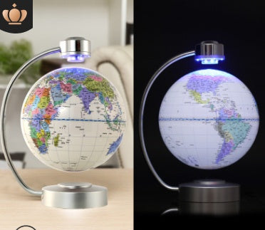 8-Inch Levitation Globe | Magnetic Suspension Desk Decor Gift