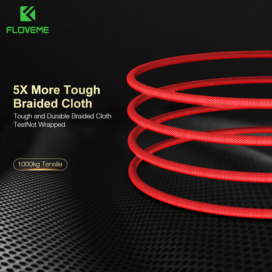 Indestructible Fast Charge Cable for iOS & Android