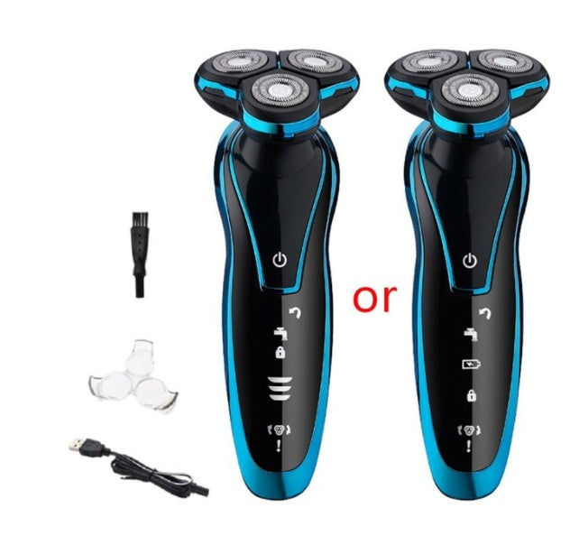 Rechargeable 4D Rotary Shaver