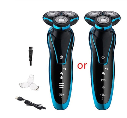 Rechargeable 4D Rotary Shaver