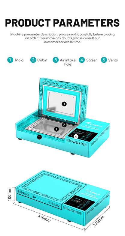 3D Sublimation Heat Press Machine for Phone Cases