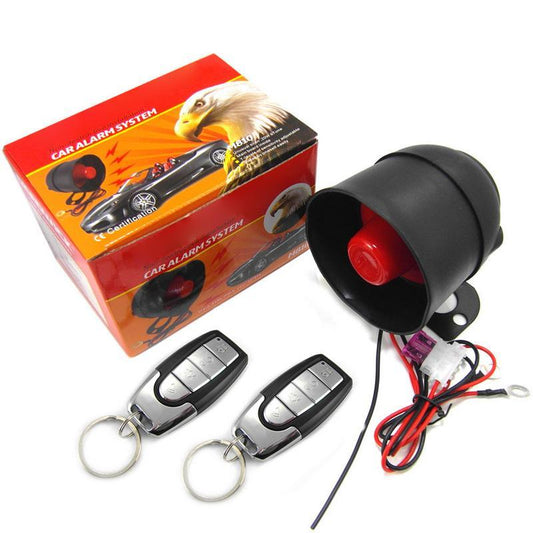 Car Alarm System with Adjustable Pre-Warning Sensitivity
