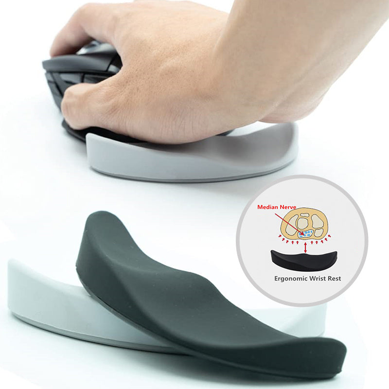 Ergonomic Gel Mouse Wrist Rest Pad | Non-Slip Silicone Support