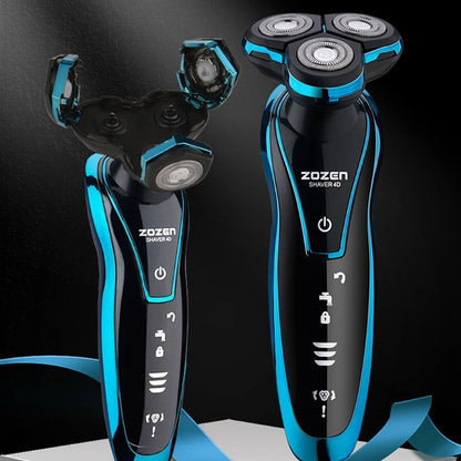 Rechargeable 4D Rotary Shaver
