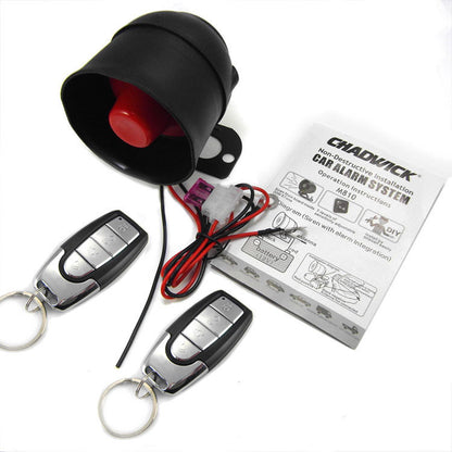 Car Alarm System with Adjustable Pre-Warning Sensitivity