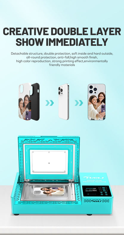 3D Sublimation Heat Press Machine for Phone Cases