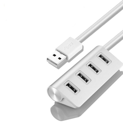 4-Port USB 2.0 Hub for Apple Mac & Windows PC - Data Splitter