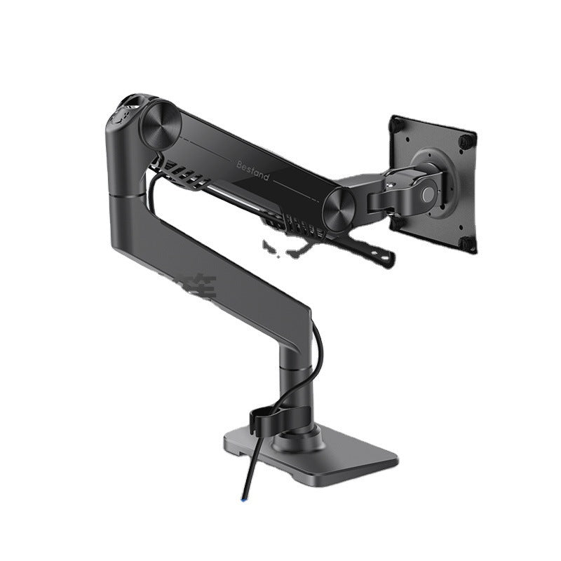 Height-Increase Monitor Stand with Desktop Storage Riser