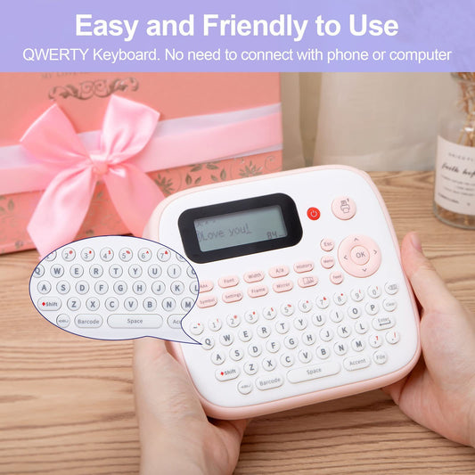 Wireless Pocket Label PRINTER | Inkless Bluetooth Mini Smart Maker