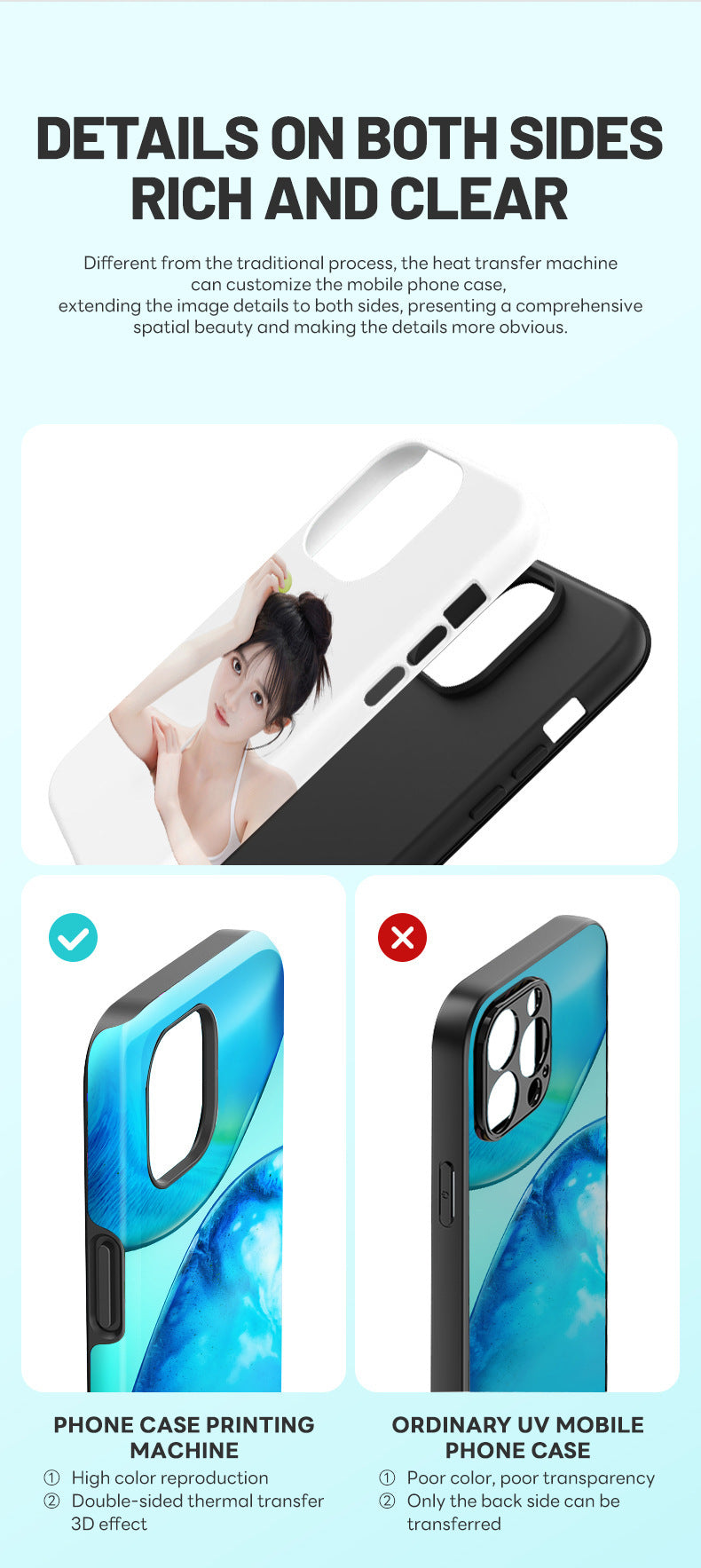 3D Sublimation Heat Press Machine for Phone Cases