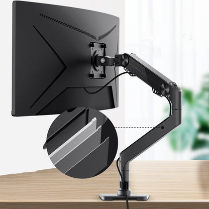 Height-Increase Monitor Stand with Desktop Storage Riser