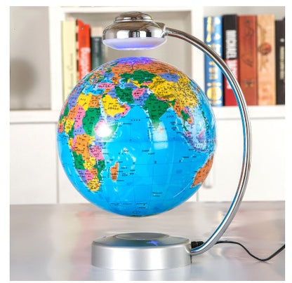 8-Inch Levitation Globe | Magnetic Suspension Desk Decor Gift