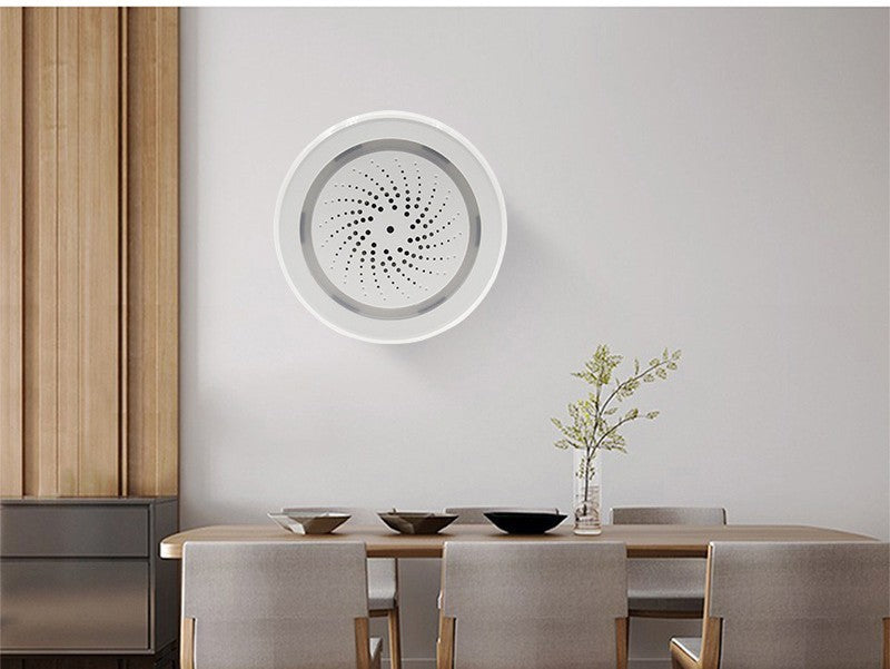 Smart Wi-Fi Indoor Strobe Siren: 110dB Alarm & Flashing Light