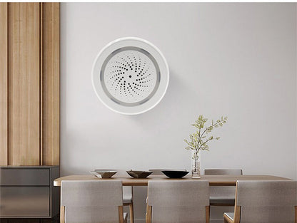 Smart Wi-Fi Indoor Strobe Siren: 110dB Alarm & Flashing Light