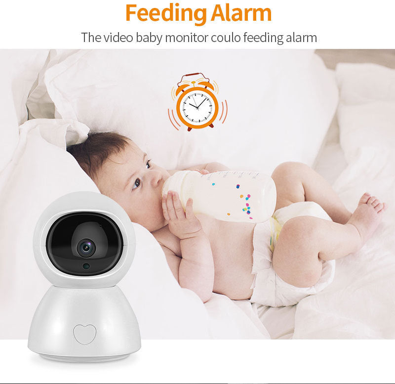 5-Inch HD Baby Monitor with Camera - Night Vision & Two-Way Talk