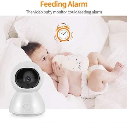 5-Inch HD Baby Monitor with Camera - Night Vision & Two-Way Talk