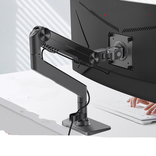 Height-Increase Monitor Stand with Desktop Storage Riser