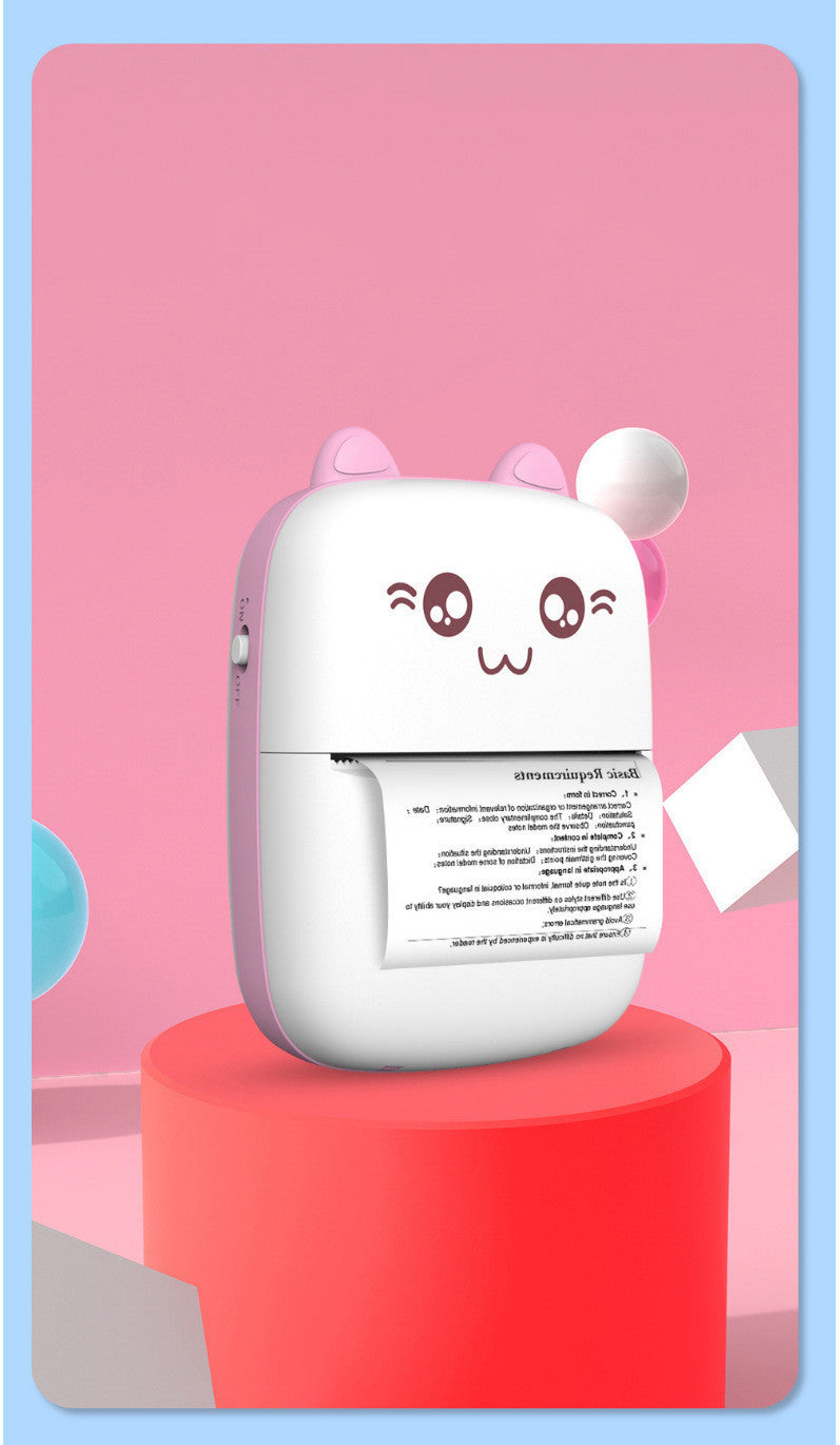 Wireless Mobile Photo PRINTER | Mini Portable Bluetooth Label Machine