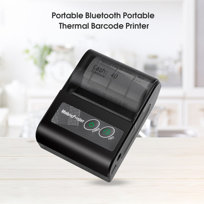 Portable Bluetooth Thermal Receipt Printer for POS